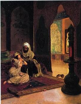 unknow artist Arab or Arabic people and life. Orientalism oil paintings 593 oil painting image